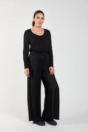 Obi Causeway Palazzo Pants | Black