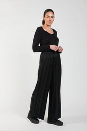 Obi Causeway Palazzo Pants | Black