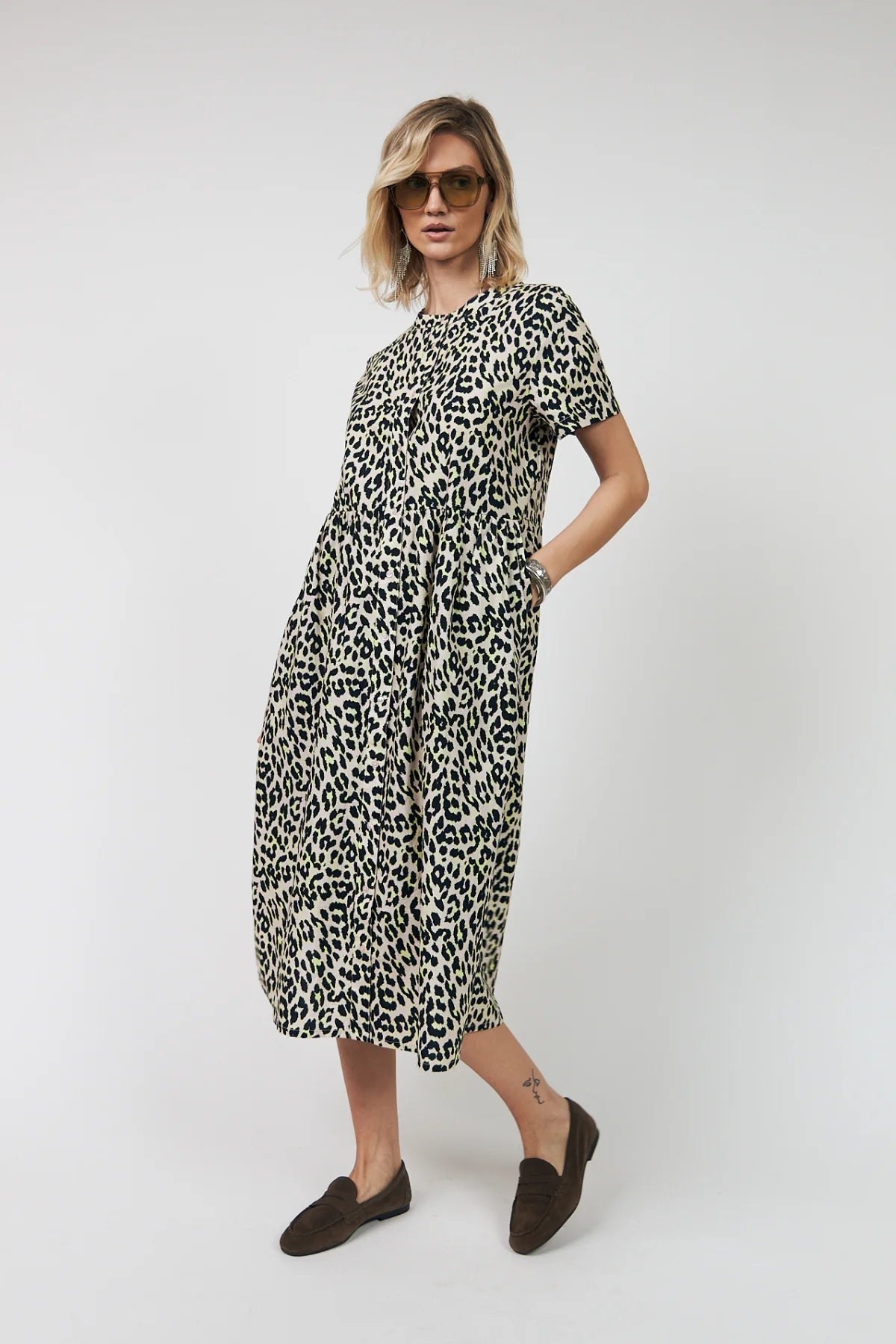 Lollys Laundry Aliya Maxi Dress | Yellow