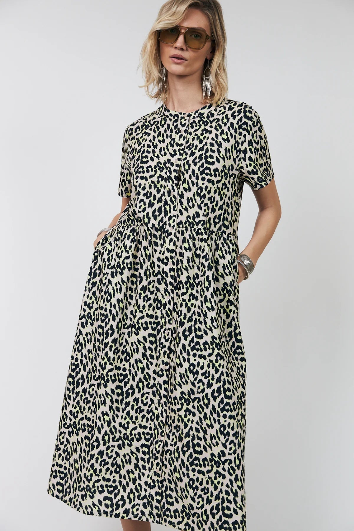 Lollys Laundry Aliya Maxi Dress | Yellow