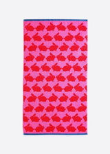 Anorak Organic Cotton Towels | Kissing Rabbits Hand Towel