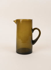 Beldi Antique Bronze Glass Jug | 1L
