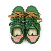 ASFVLT Grace Sneaker | DK Green Pink