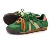 ASFVLT Grace Sneaker | DK Green Pink