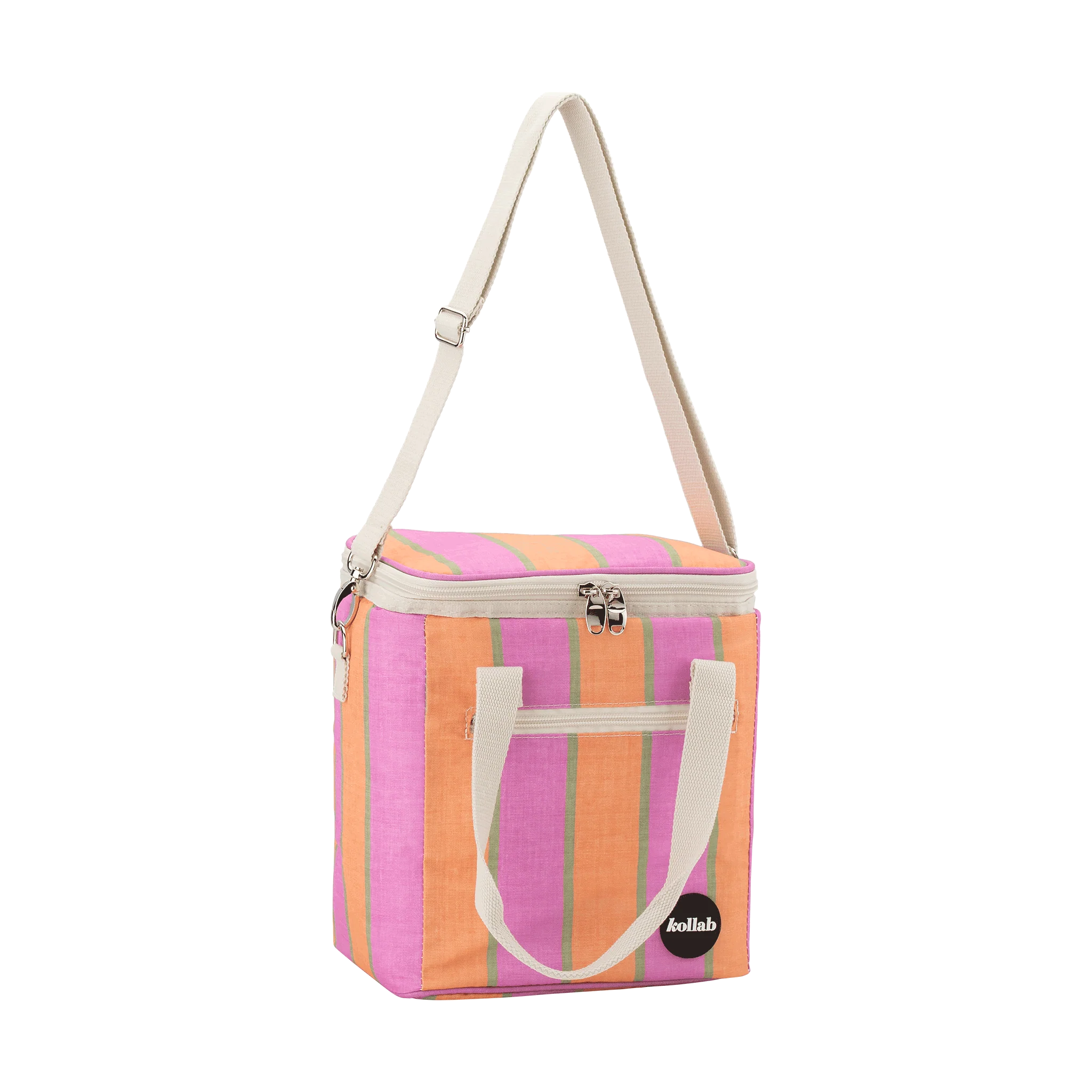 Kollab Mini Cooler Bag | Sunset Stripe
