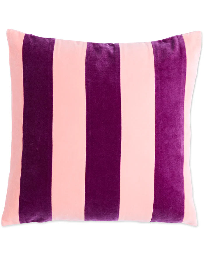 Kip & Co Velvet Cushion | Plum Jam