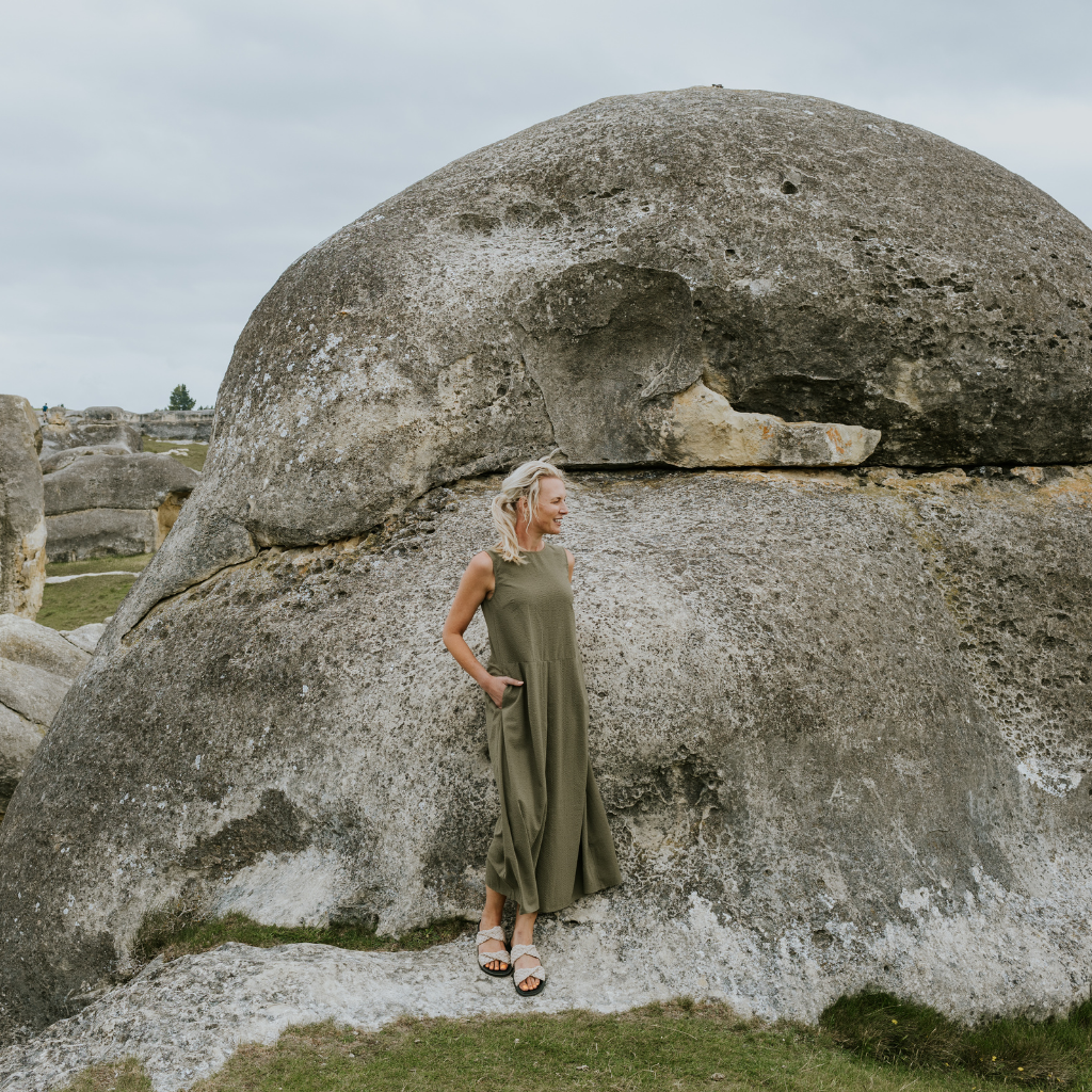 Moke Anna Drop Waist Dress | Bonsai