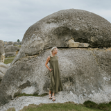 Moke Anna Drop Waist Dress | Bonsai