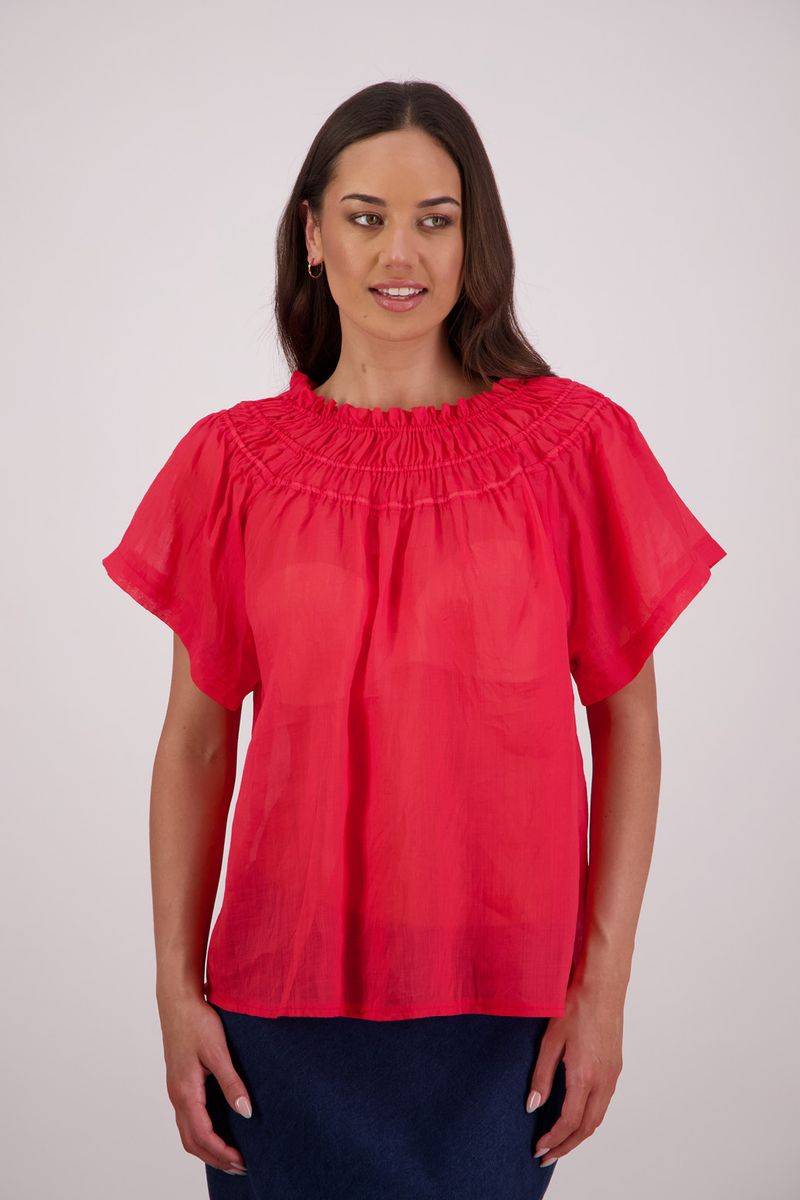 Briarwood Sal Top | Red