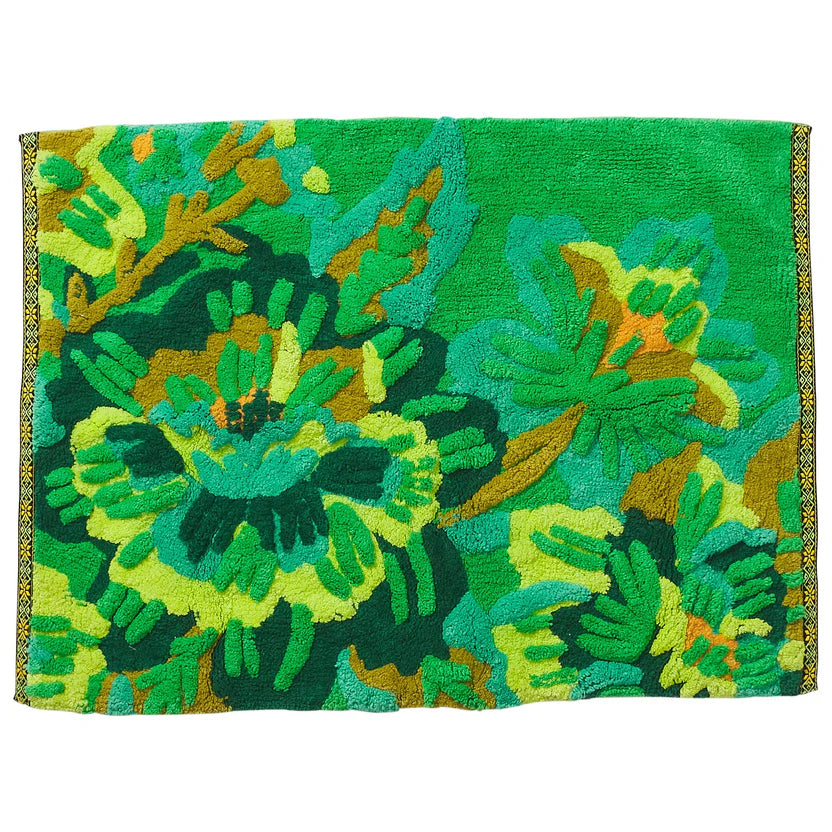Sage X Clare Eliza Bath Mat | Spring Green