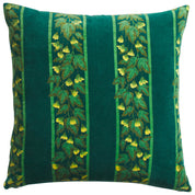 Sage X Clare Agata Velvet Cushion | Verdant
