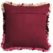 Sage X Clare Karina Shag Cushion | Rosewood