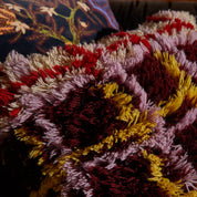 Sage X Clare Karina Shag Cushion | Rosewood