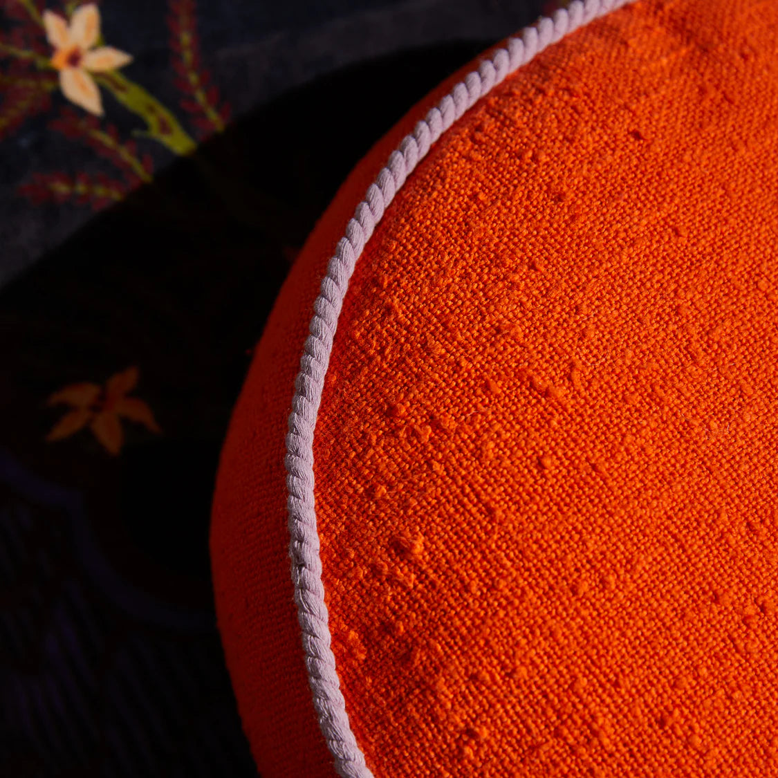 Dana Round Cushion | Orangerie