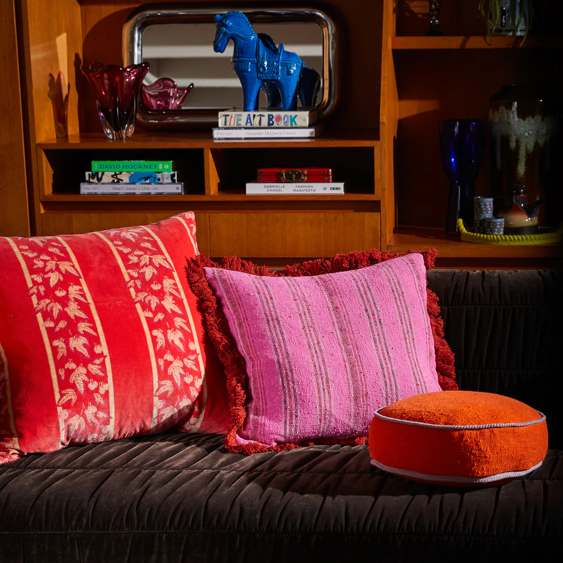 Dana Round Cushion | Orangerie