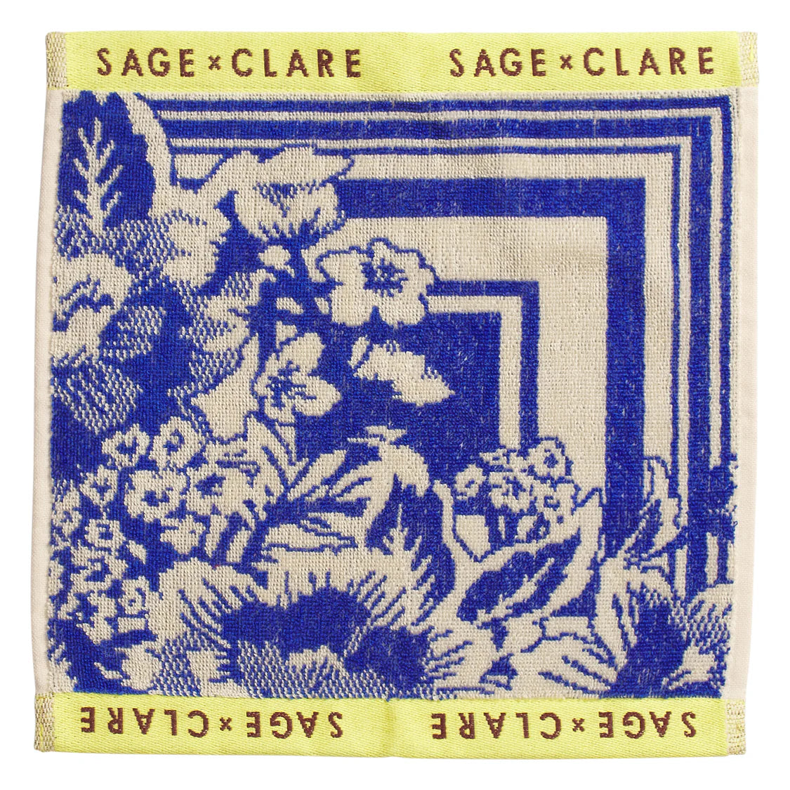 Sage X Clare Eliza Face Washer Set | Ultramarine