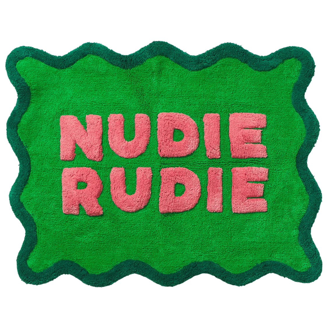 Sage X Clare Amalie Nudie Bath Mat | Spring Green