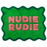 Sage X Clare Amalie Nudie Bath Mat | Spring Green