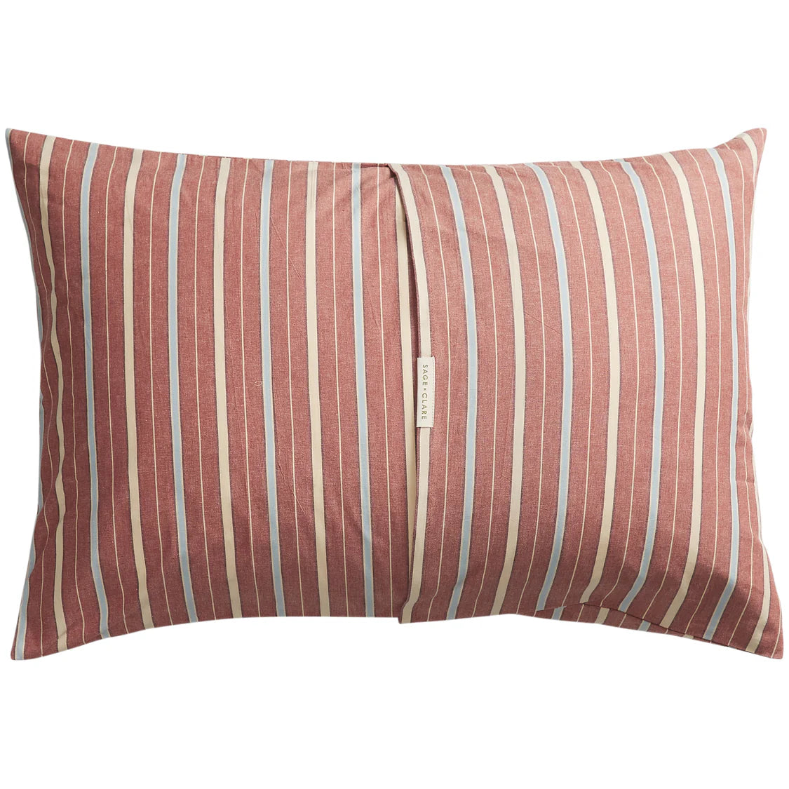 Sage X Clare Leon Cotton Pillowcase Set | Burnt Sienna