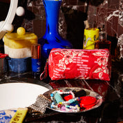 Sage X Clare Marta Travel Pouch | Vermillion
