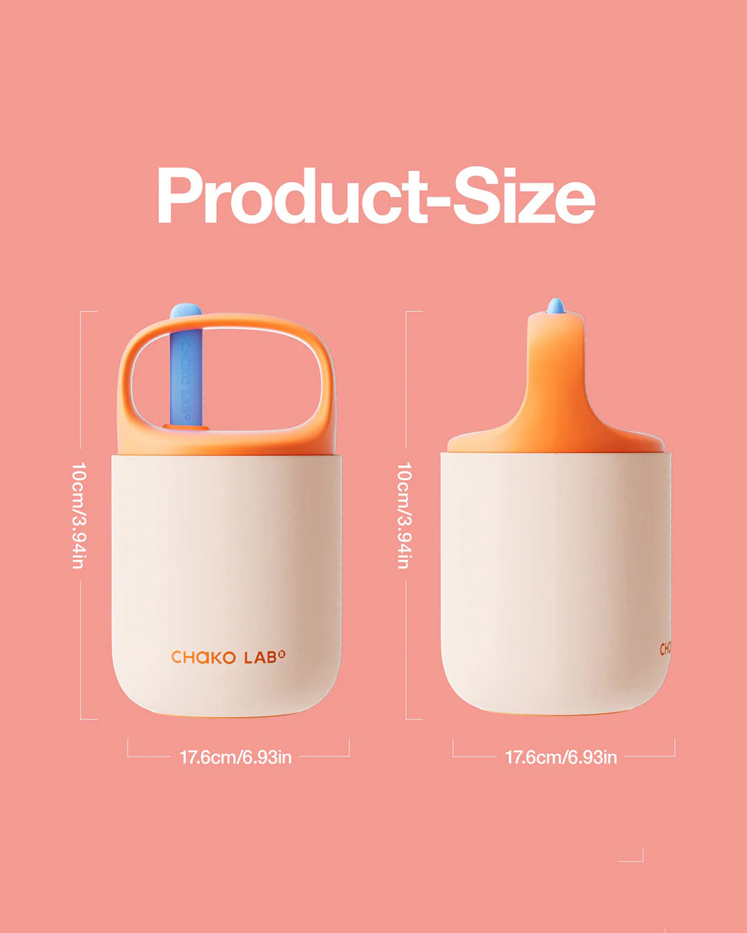 Chako Lab BaoBao Cup 450ml | Raspberry Oatmeal
