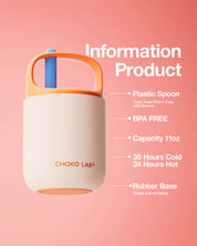 Chako Lab BaoBao Cup 450ml | Raspberry Oatmeal