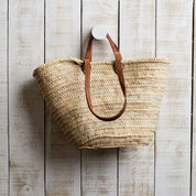 The New Yorker French Market Basket | Long and Short Handle