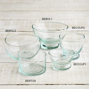 Beldi Clear Blue Glass Bowl | 80ml