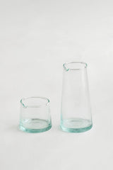 Beldi Clear Blue Glass Carafe | 185ml