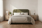 Betty Head Board | Queen Olive Green