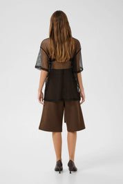 Karen By Simonsen Bibi Tee | Black Mesh