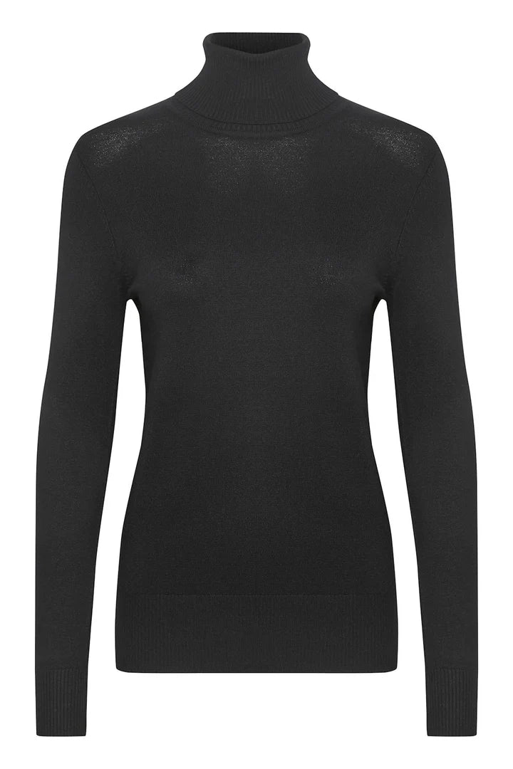 St Tropez Mila Rollneck Pullover | Black