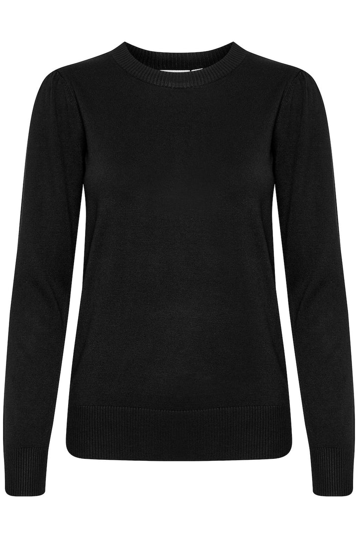 St Tropez Mila Long Sleeve Pullover | Black