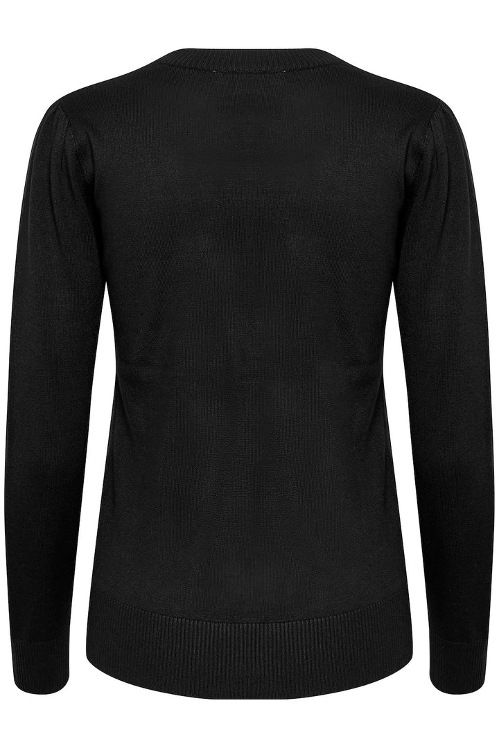 St Tropez Mila Long Sleeve Pullover | Black