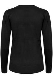 St Tropez Mila Long Sleeve Pullover | Black