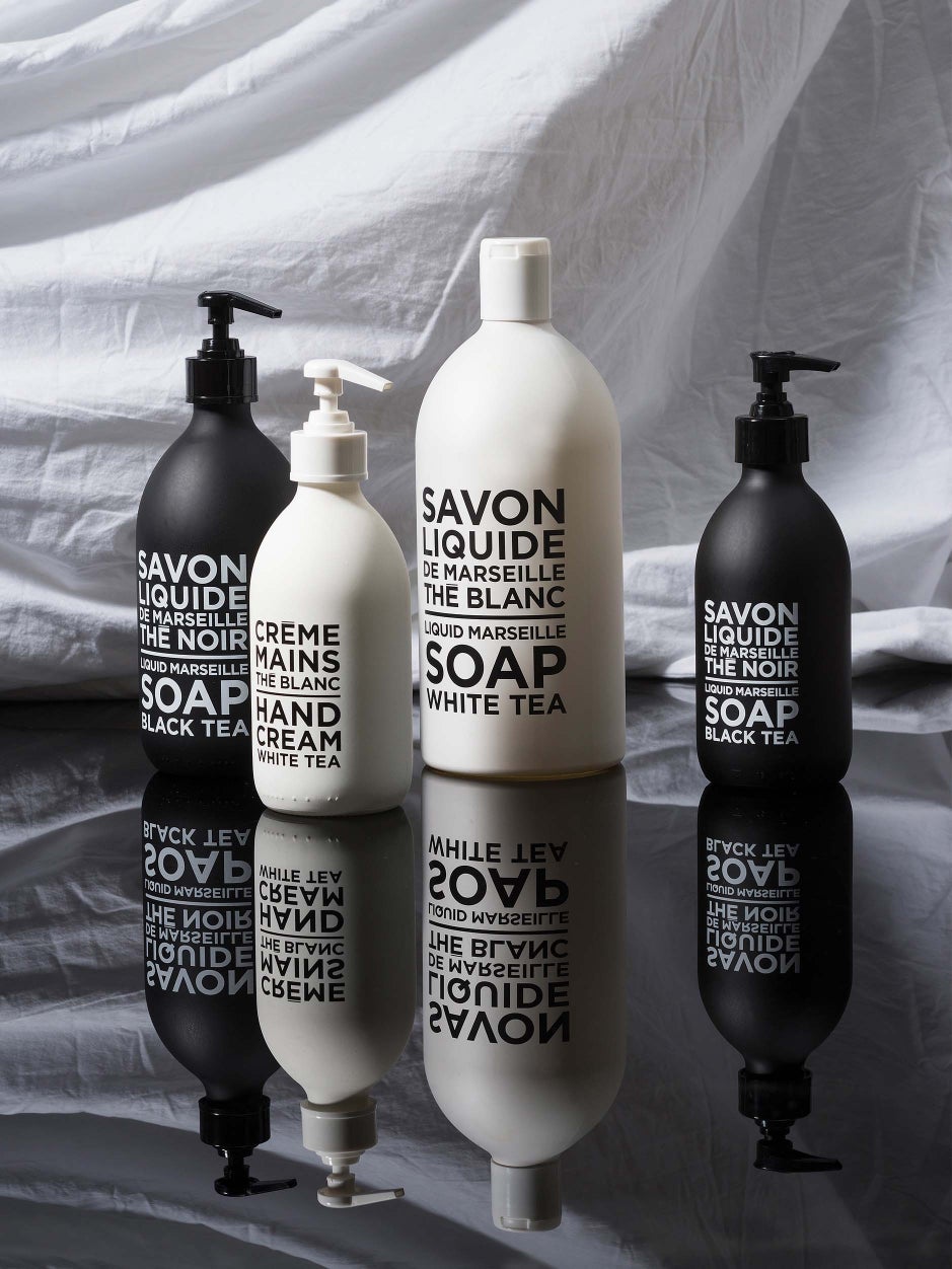 Compagnie de Provence Savon Black & White Liquid Marseille Soap | Black Tea 300ml