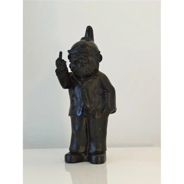 Voodoo Pop Gnome One Finger Salute | Black