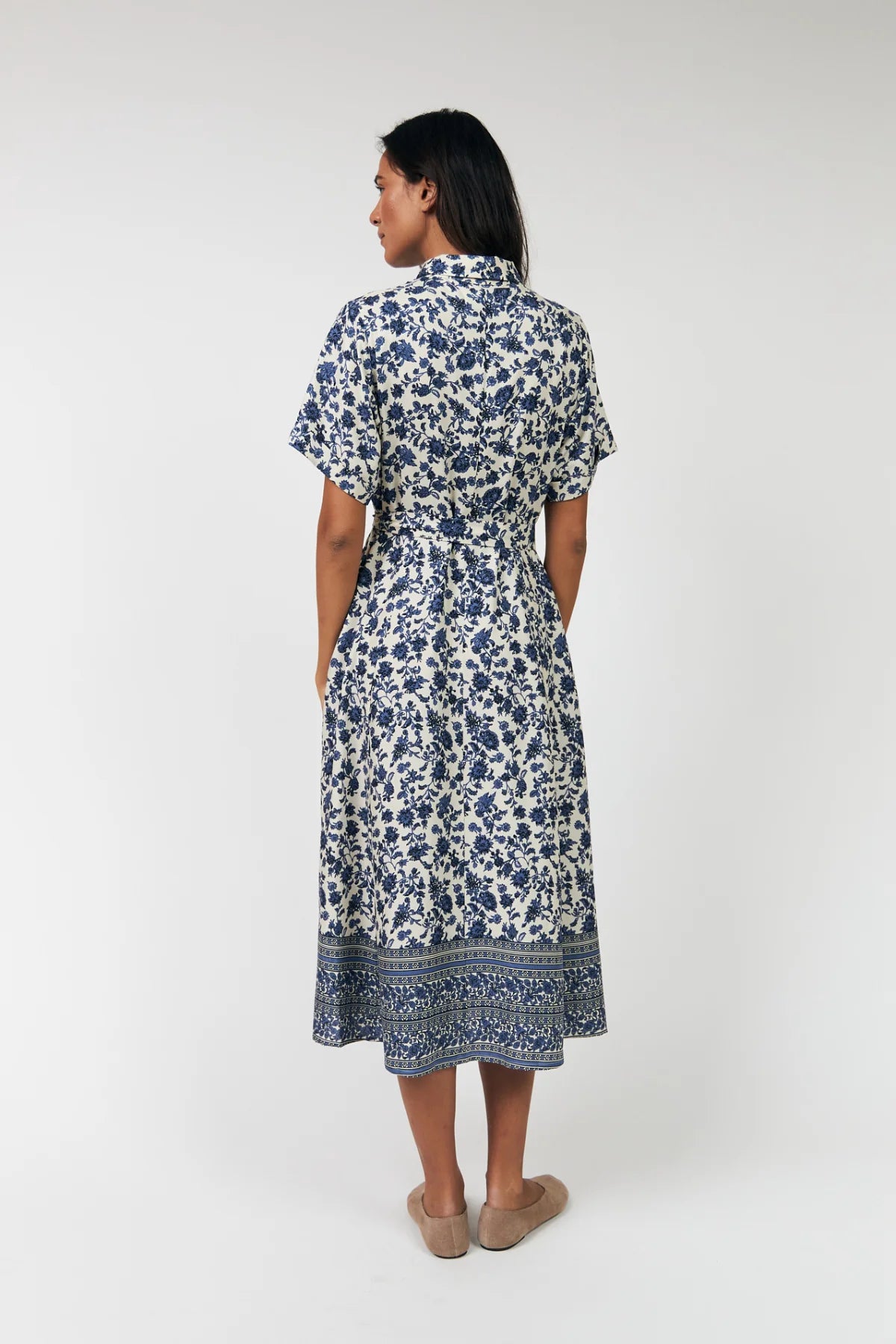 Lollys Laundry Blake Midi Dress | Blue