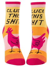 Blue Q Ankle Socks | Cluck This Shit