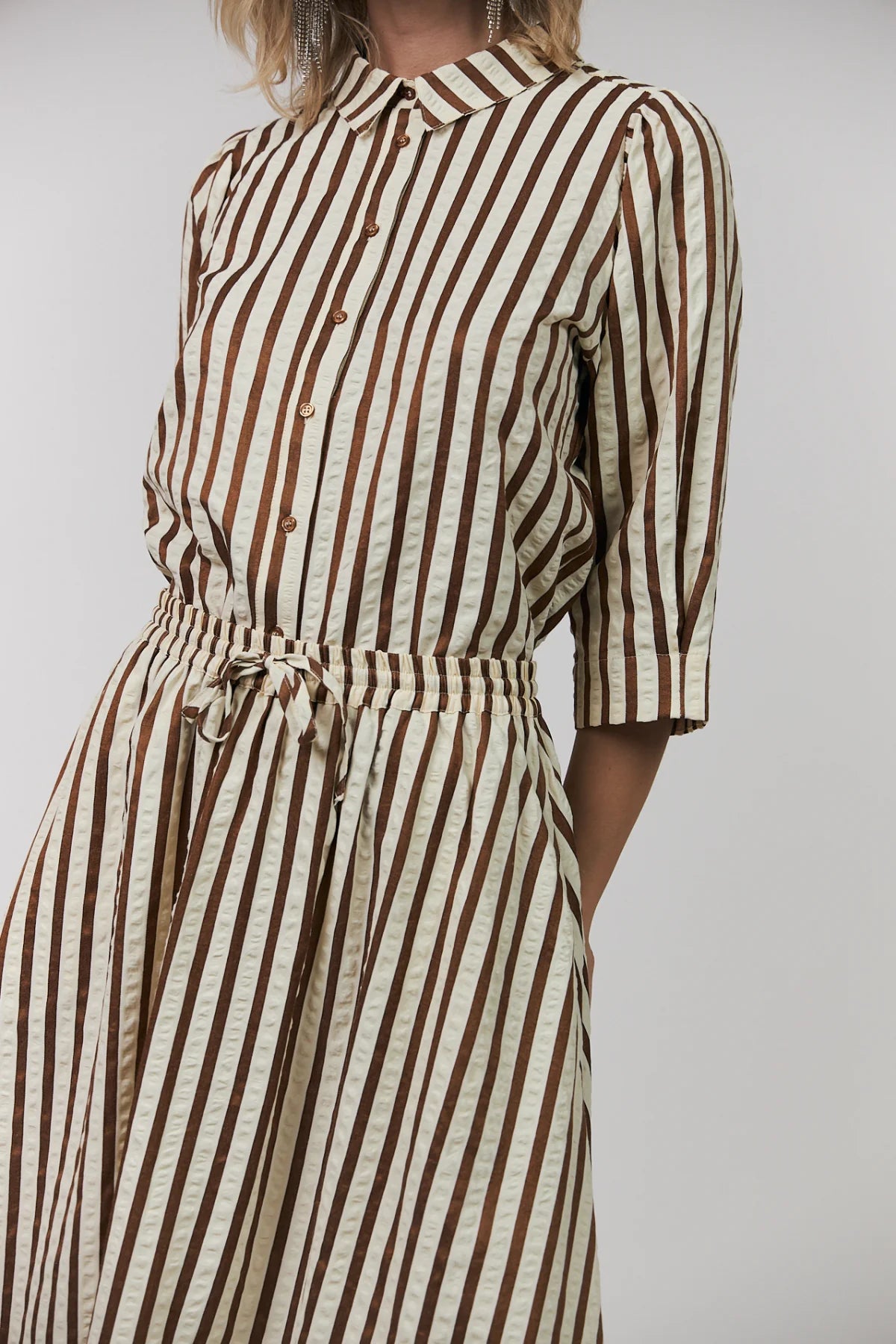 Lollys Laundry Bono Shirt | Dark Mocha