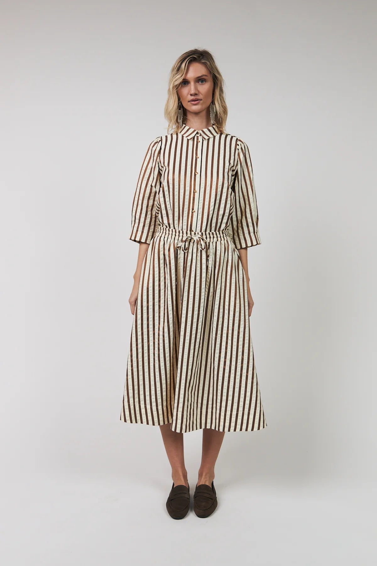 Lollys Laundry Bono Shirt | Dark Mocha