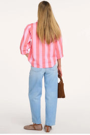 Lollys Laundry Bono Shirt |  Pink Stripe