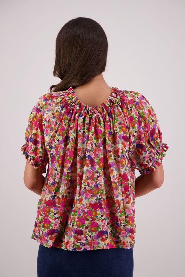 Briarwood Teddy Top | Bright Floral