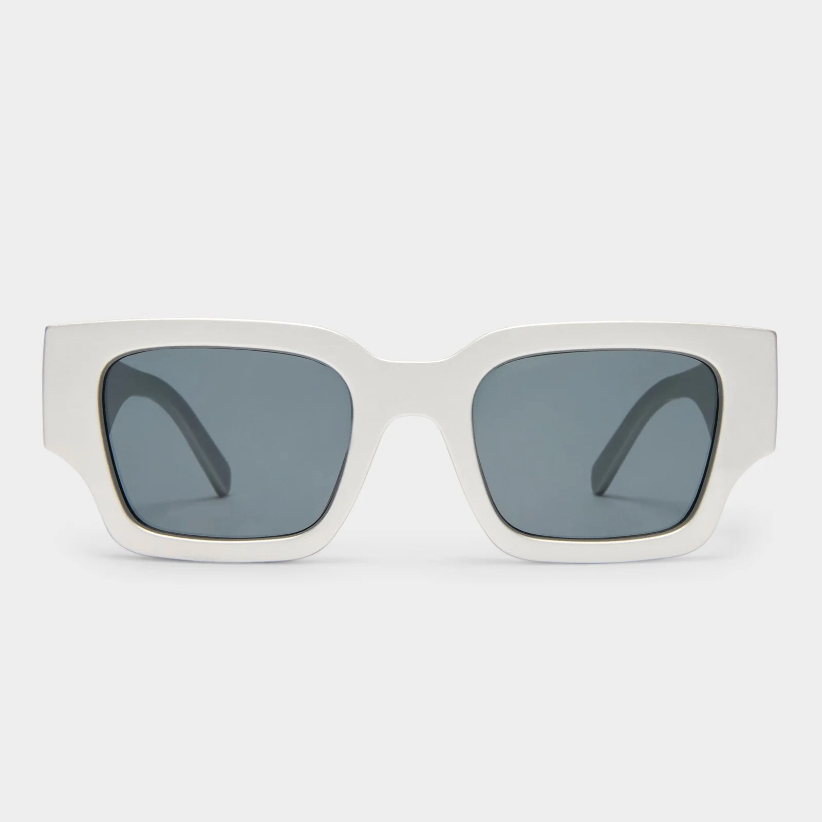 Le Specs Atlantis Sunglass | Matte Silver