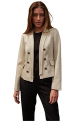 Bruuns Bazaar Calcarea Akari Blazer | Eucalyptus