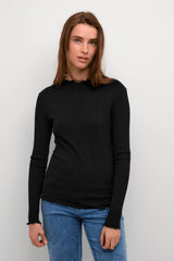 Karen By Simonsen Candace Long Sleeve Tee | Black