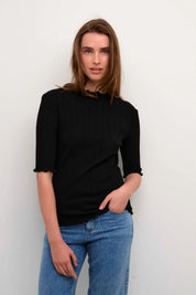 Karen By Simonsen Candace Short Sleeve Tee  | Meteorite