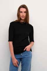 Karen By Simonsen Candace Short Sleeve Tee  | Meteorite