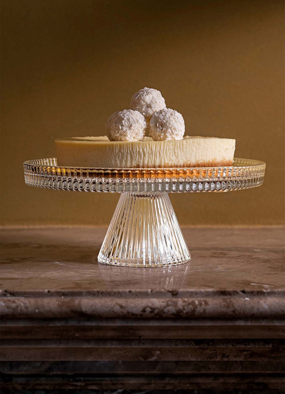 Pip Studio Clear Glass Cake Stand | 24.7cm