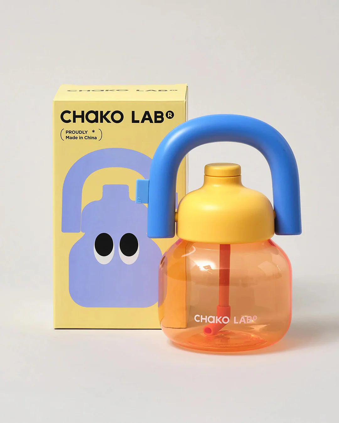 Chako Lab Linlin Kettle Plastic Drink Bottle | Yellow Triton